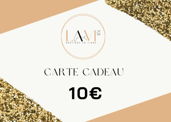 Carte cadeau 10€