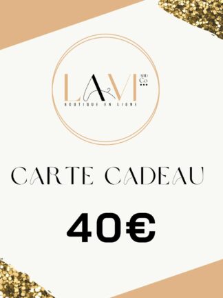 Carte cadeau 40€