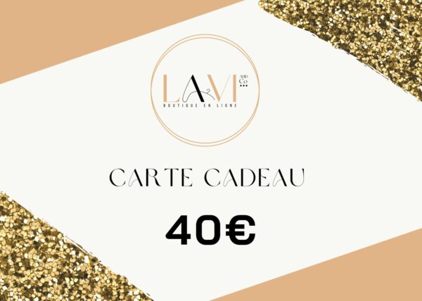 Carte cadeau 40€