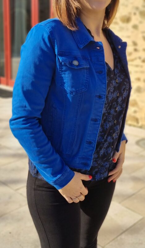Veste Elena Bleue – Image 6