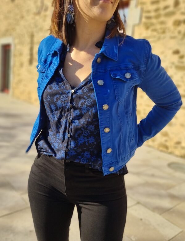 Veste Elena Bleue – Image 11