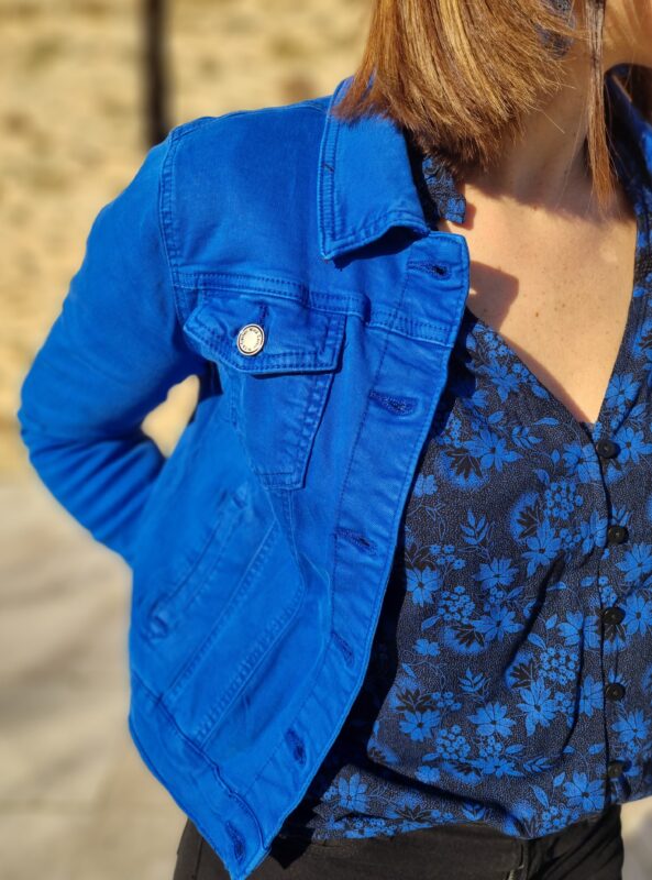 Veste Elena Bleue – Image 10