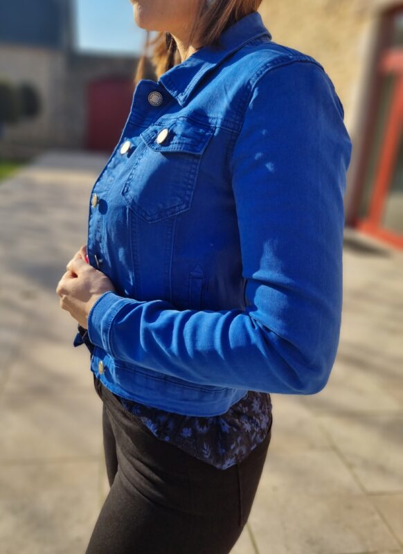 Veste Elena Bleue – Image 9