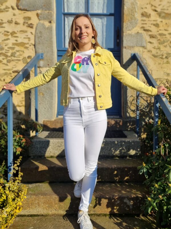 Veste Elena Jaune – Image 7