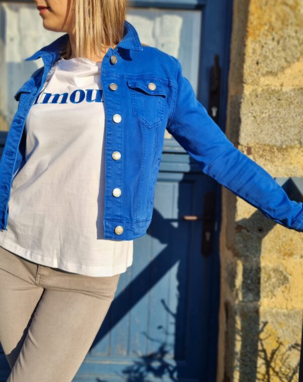 Veste Elena Bleue – Image 5