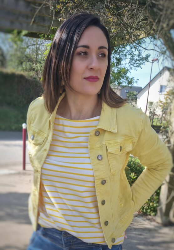 Veste Elena Jaune – Image 6