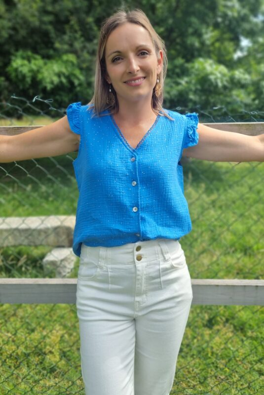 Chemise Aimy bleue – Image 5