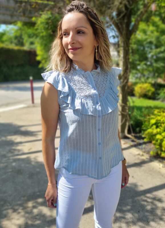 Chemise Margot bleu – Image 4