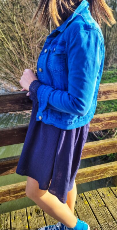 Veste Elena Bleue – Image 2