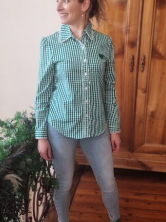 Chemise Astrid verte