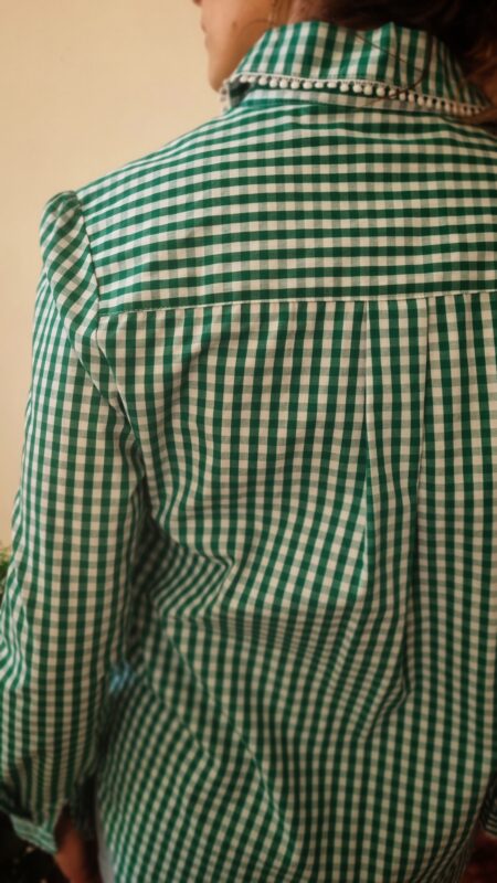 Chemise Astrid verte – Image 3
