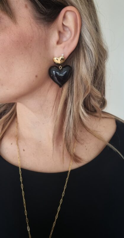 Boucles d'oreilles Coeur