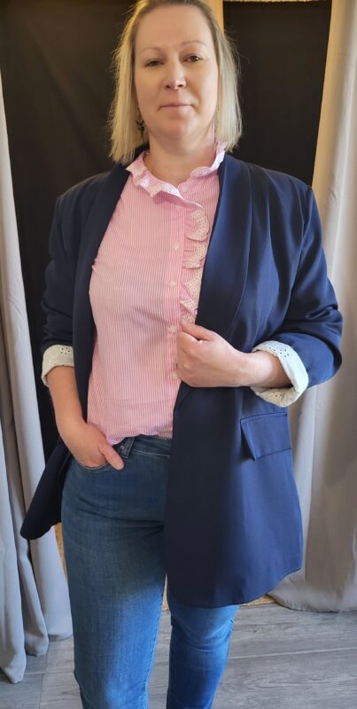 Veste Maryse marine