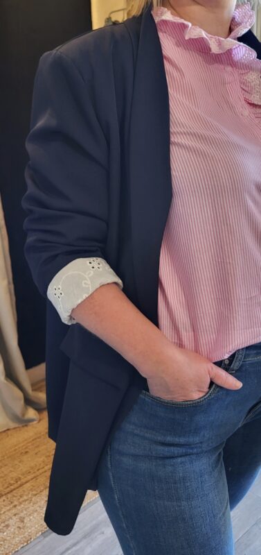 Veste Maryse marine – Image 3