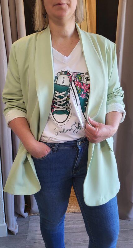 Veste Maryse vert