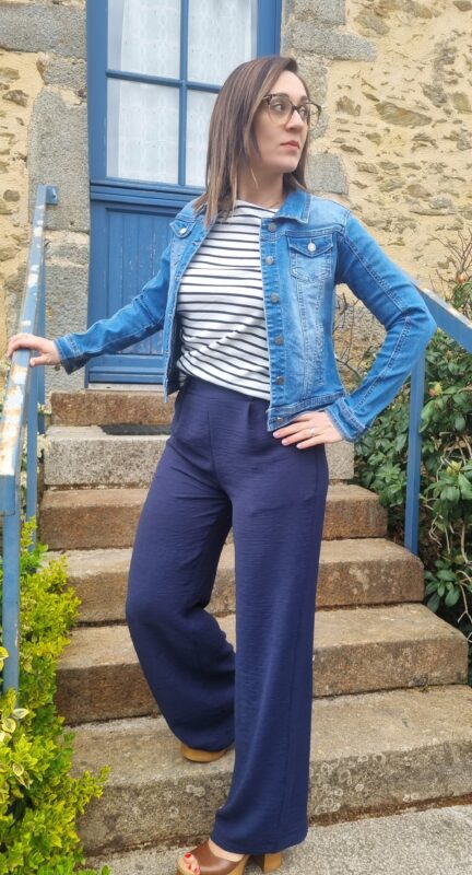 Pantalon Paula marine – Image 8