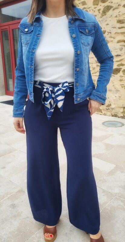 Pantalon Paula marine