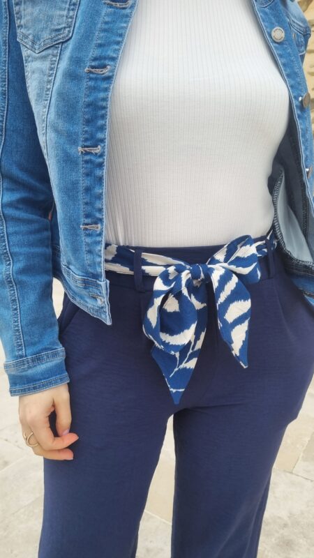 Pantalon Paula marine – Image 3