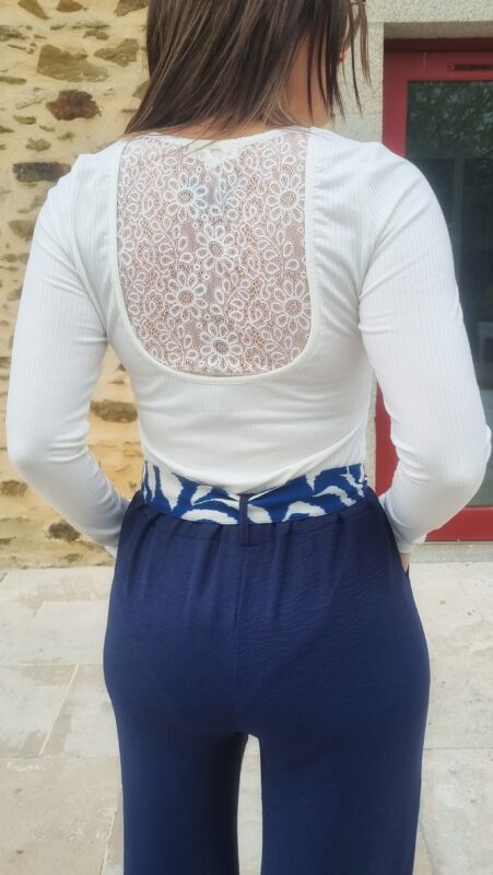 Pantalon Paula marine – Image 5