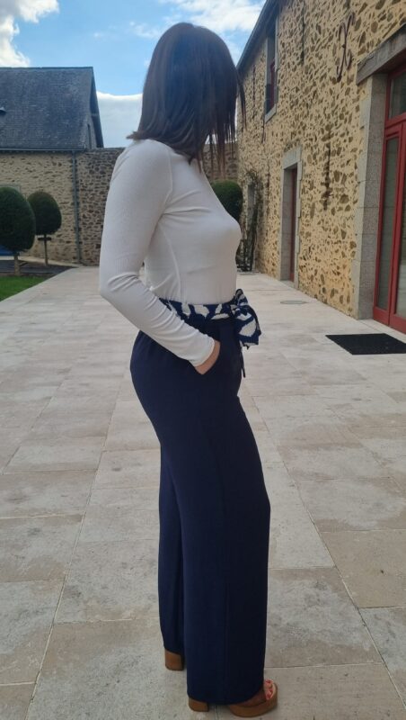 Pantalon Paula marine – Image 6