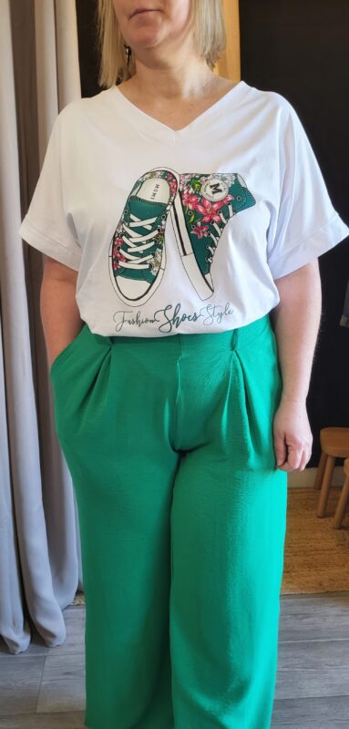 Pantalon Amine vert – Image 4