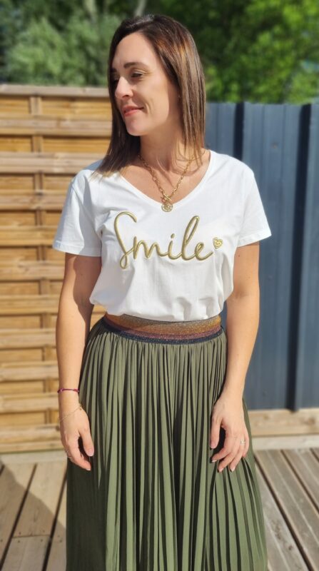 Tee-shirt Smile Or – Image 3