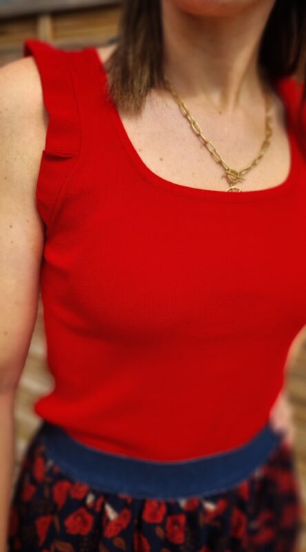 Top Solen rouge