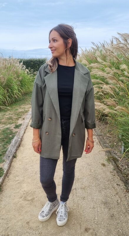 Veste Jasmine kaki – Image 4