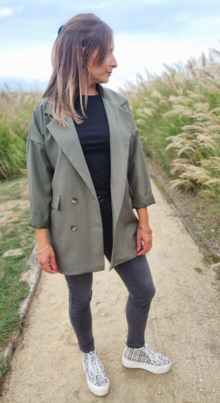 Veste Jasmine kaki – Image 2