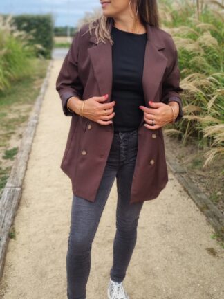 Veste Jasmine chocolat
