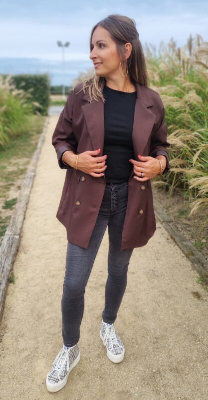 Veste Jasmine chocolat