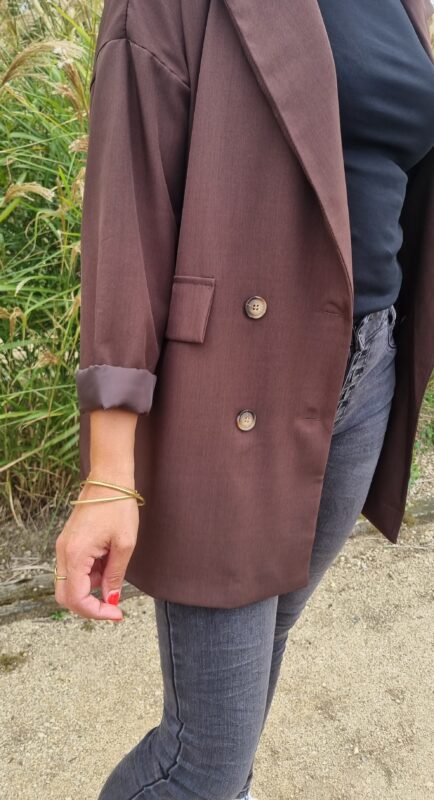 Veste Jasmine chocolat – Image 4