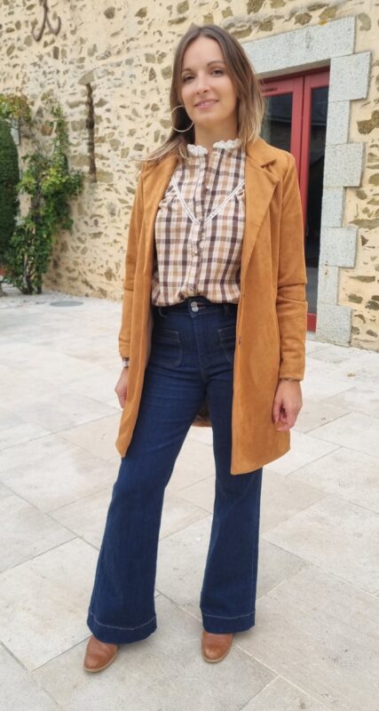 Veste Keo camel – Image 4