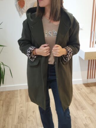 Manteau Brandon kaki