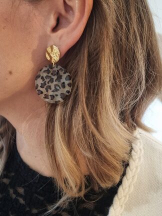 Boucles d'oreilles BO-Léopard