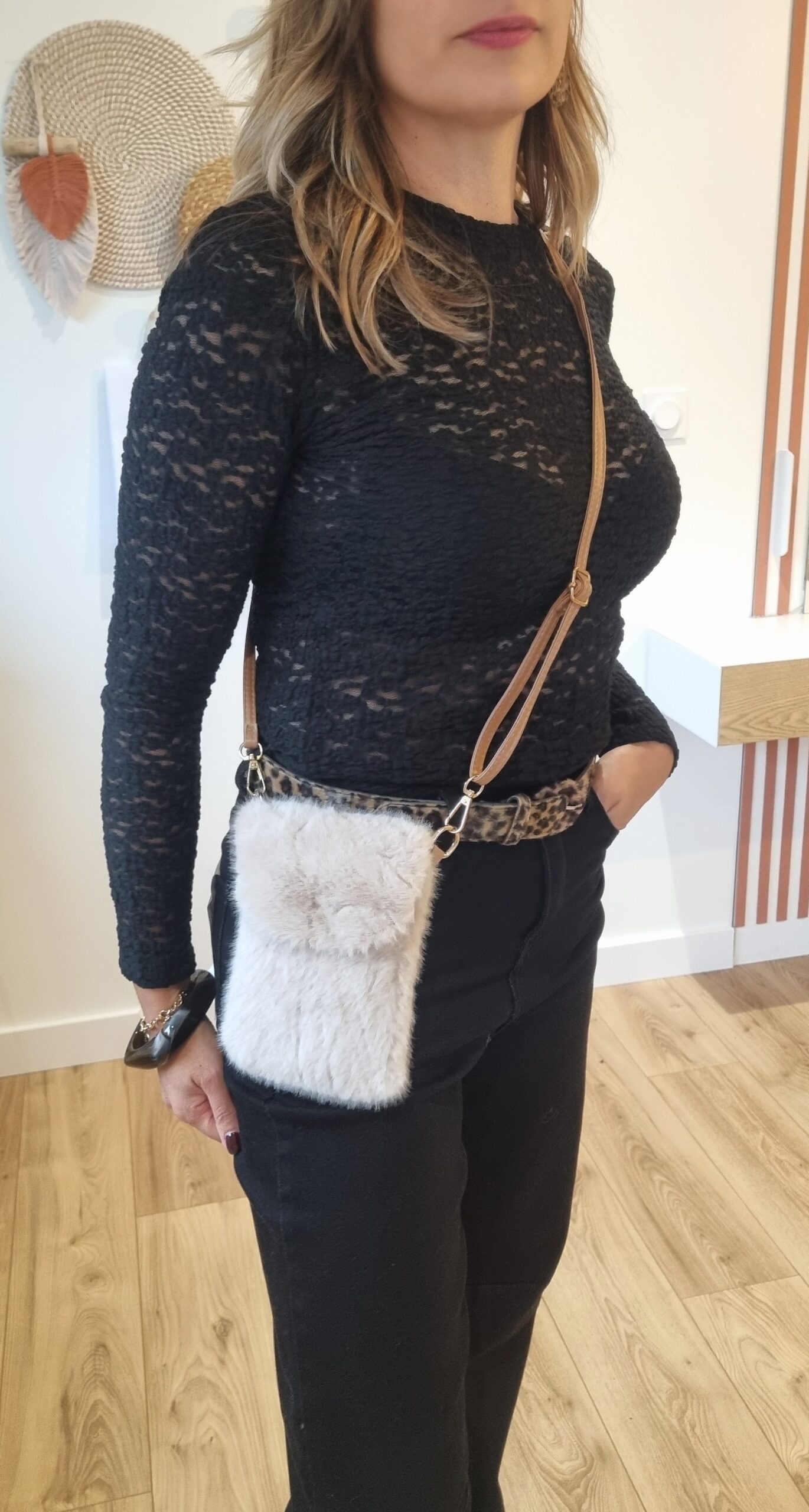 Tee-shirt Katy noir – Image 3