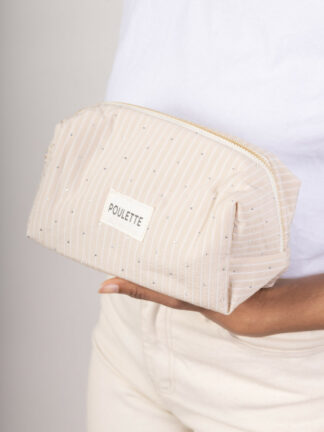 Trousse Poulette taupe