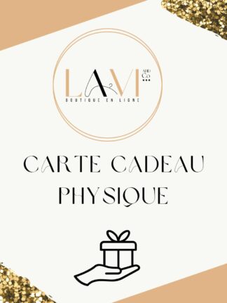Carte cadeau physique